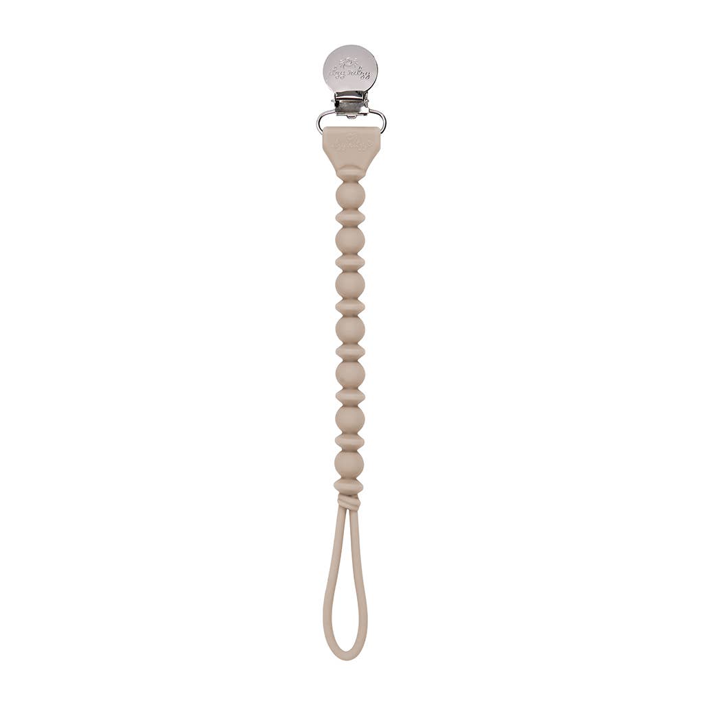 Itzy Ritzy - Sweetie Strap Silicone One-Piece Pacifier Clips