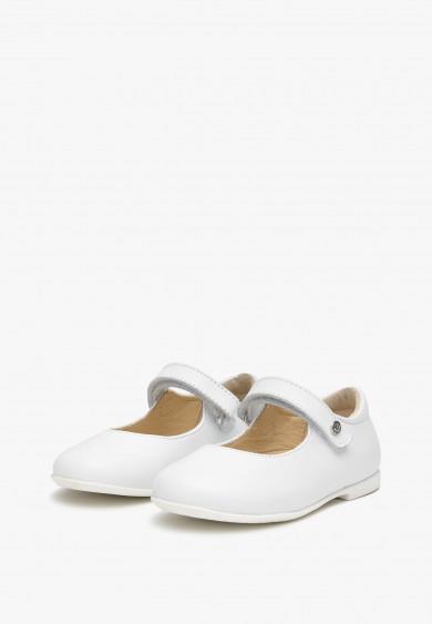 Naturino Darling Mary Jane Shoe - Calf White