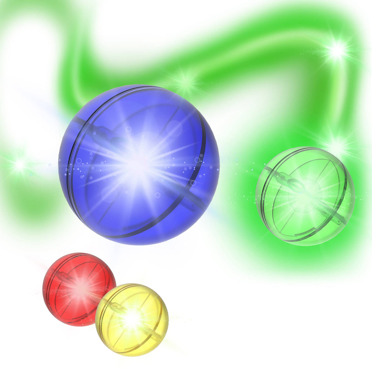 PicassoTiles Light Up Marbles