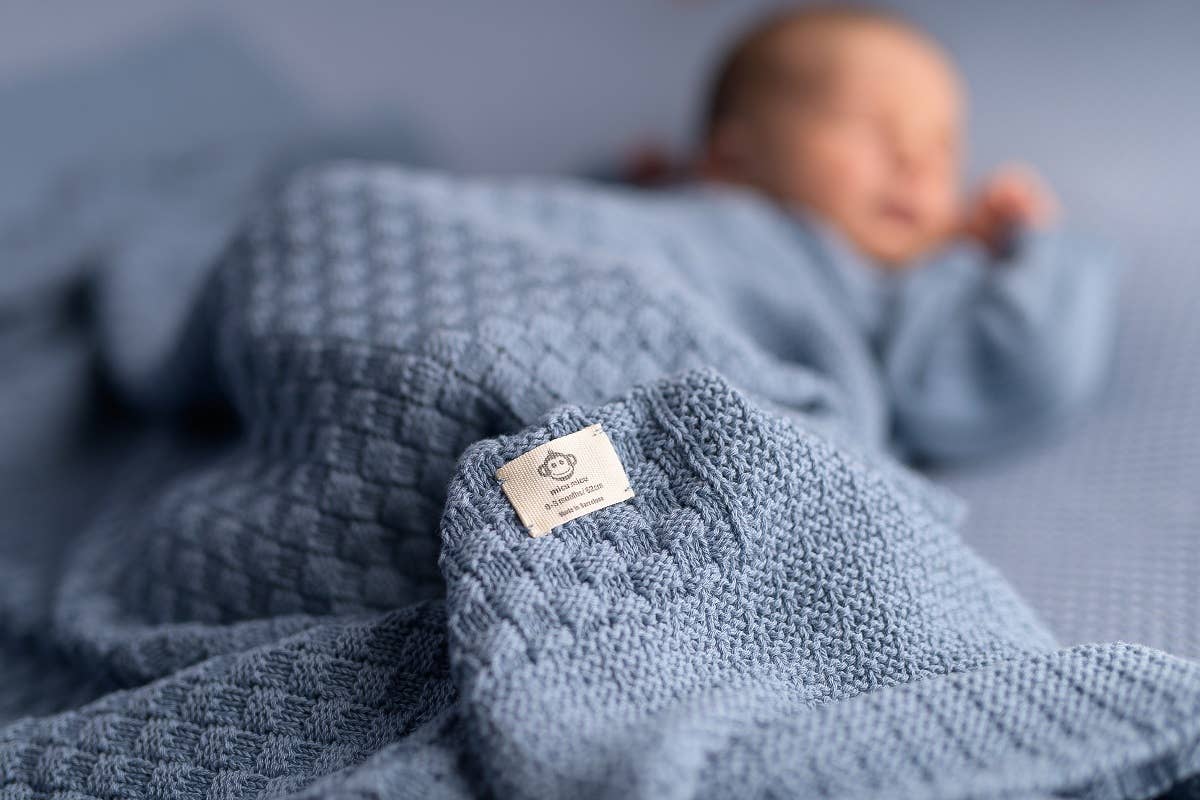 Micu Micu - Square Jeans Baby Blanket