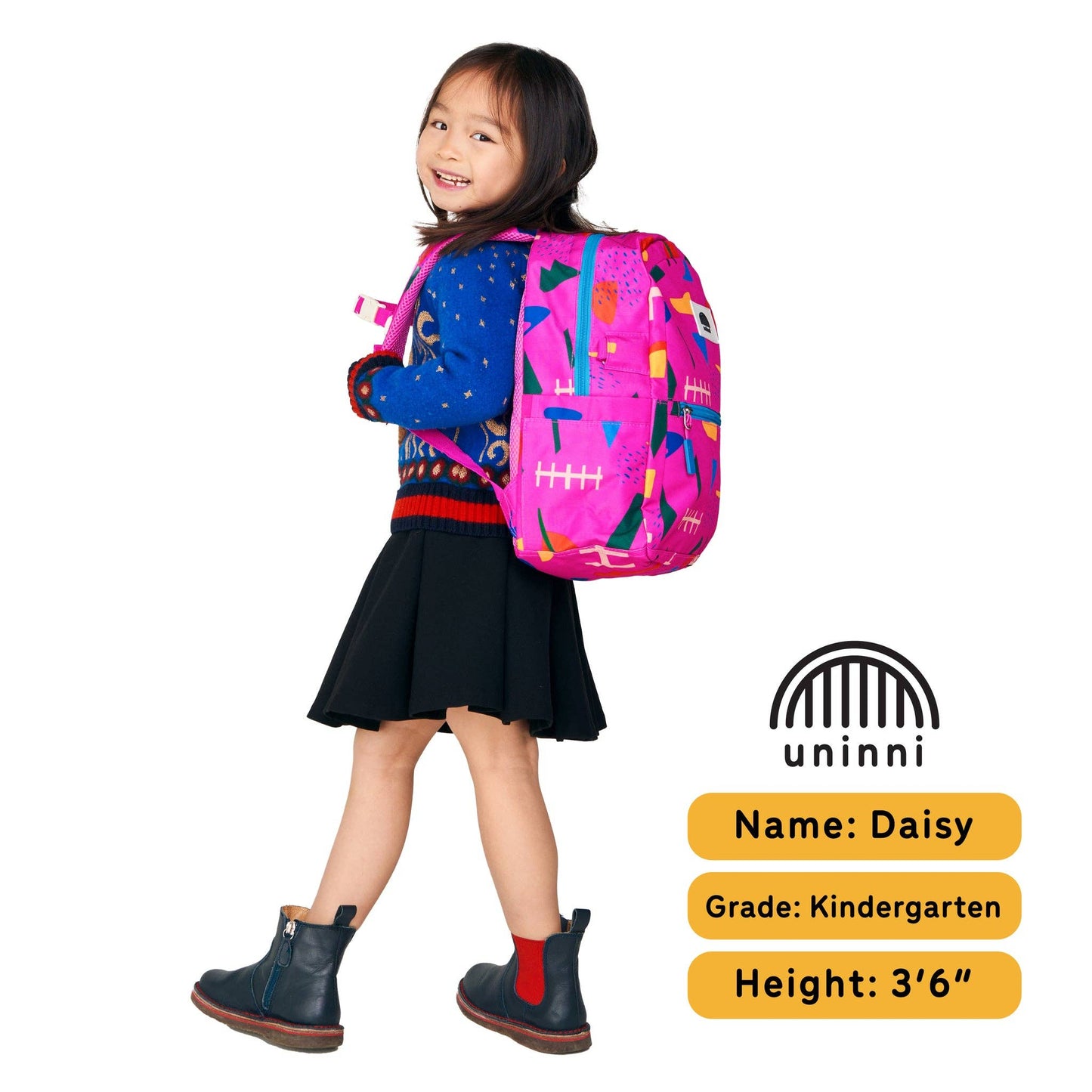 uninni - Ethan Backpack - Spring Rain