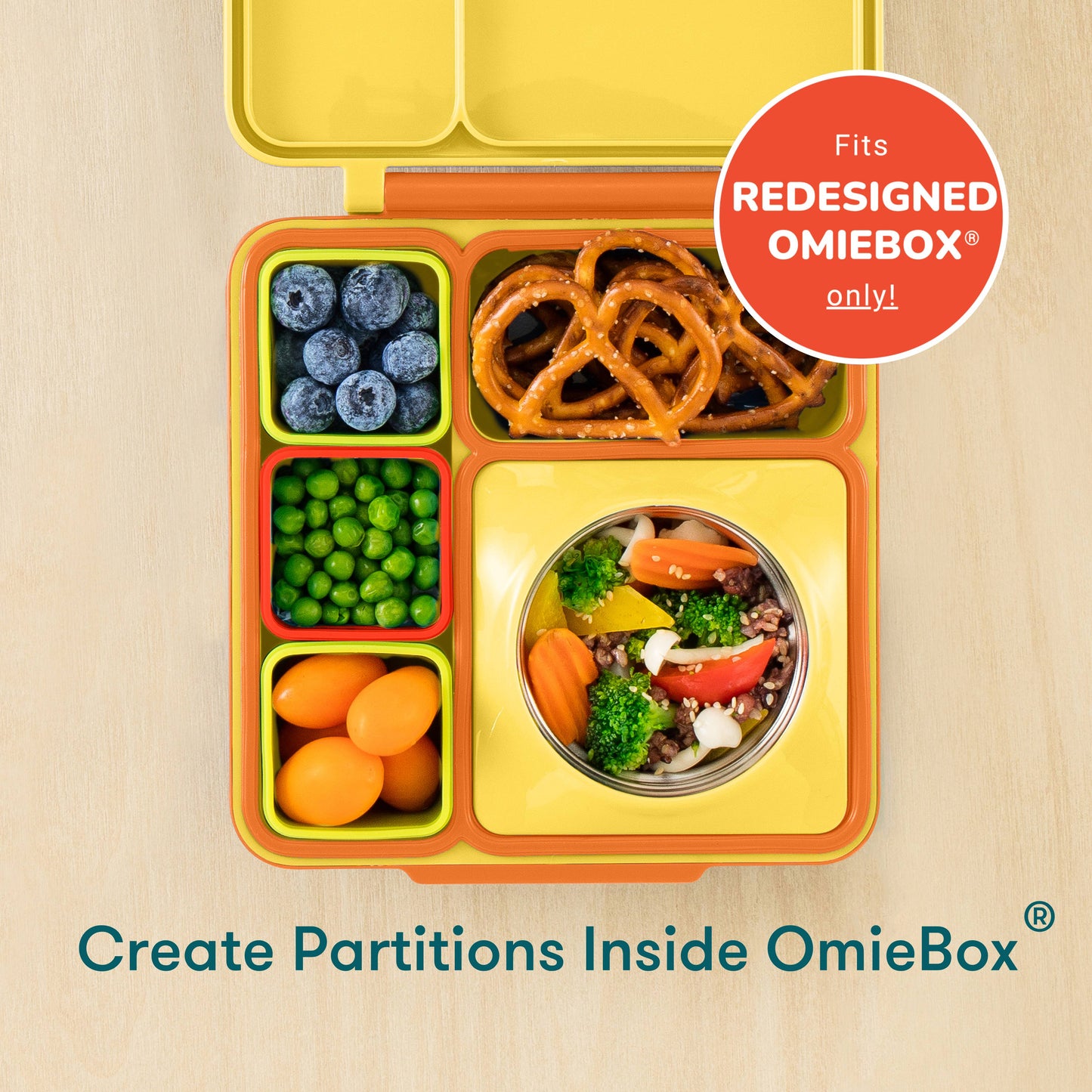OmieLife - OmieDip Two Pack Food Container