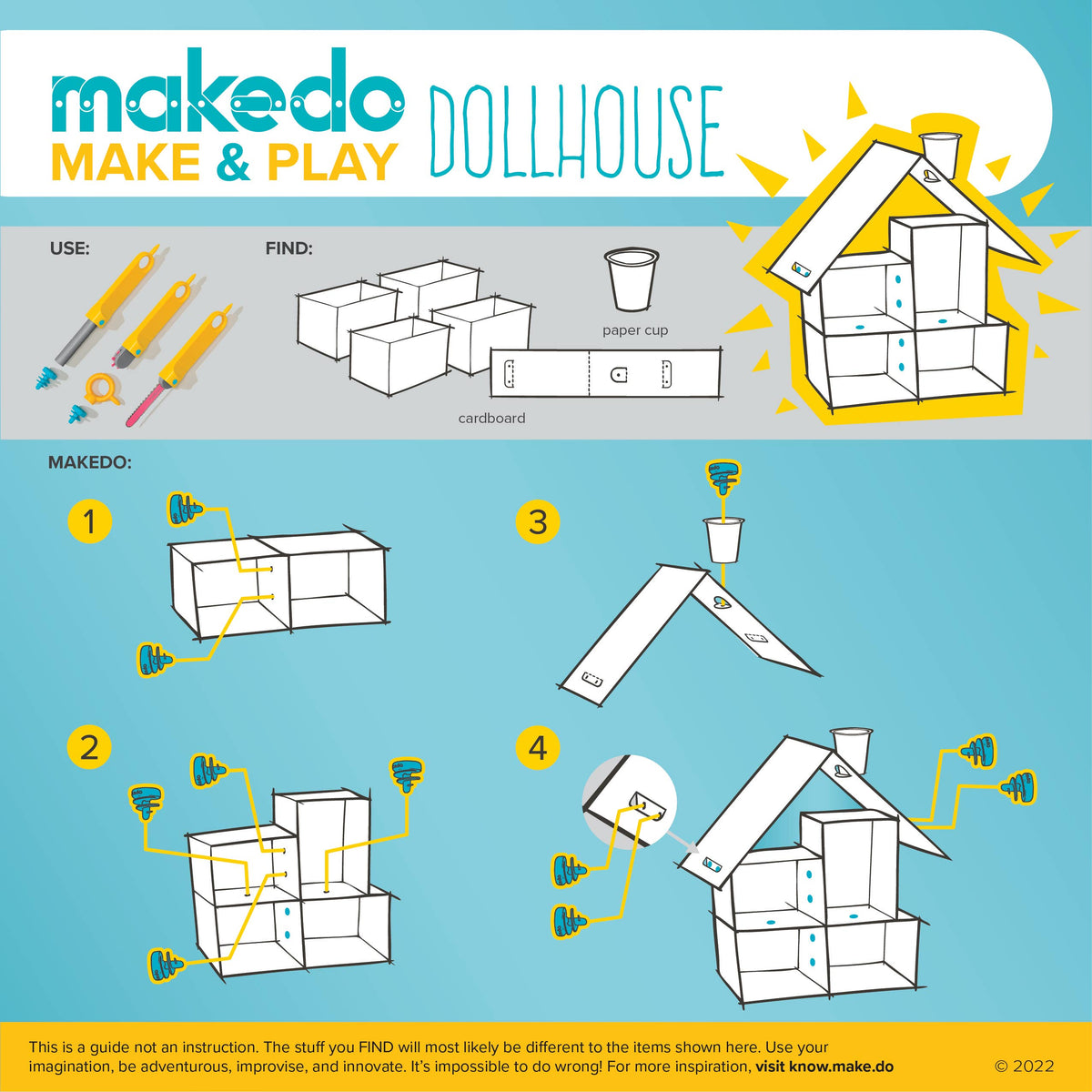 Makedo USA - DISCOVER | Makedo Cardboard Construction Kit