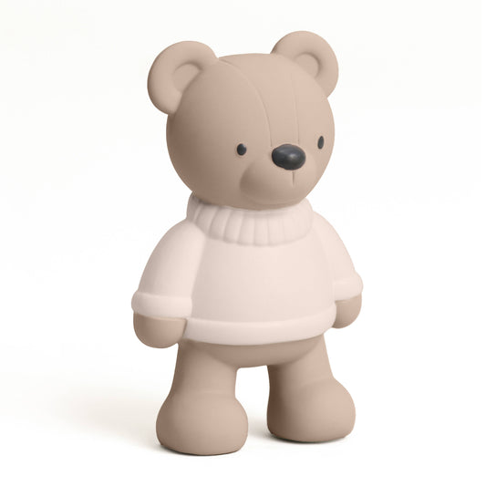 Itzy Ritzy -  Chew Crew: Bear Natural Rubber Teether