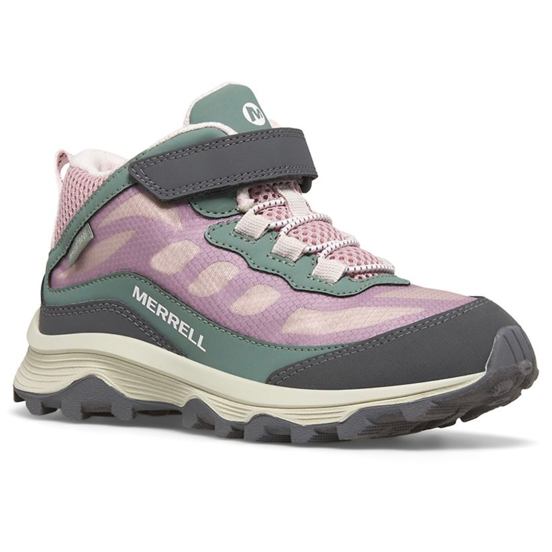 Merrell Kids -  Moab Speed 2 Mid Waterproof - Pink