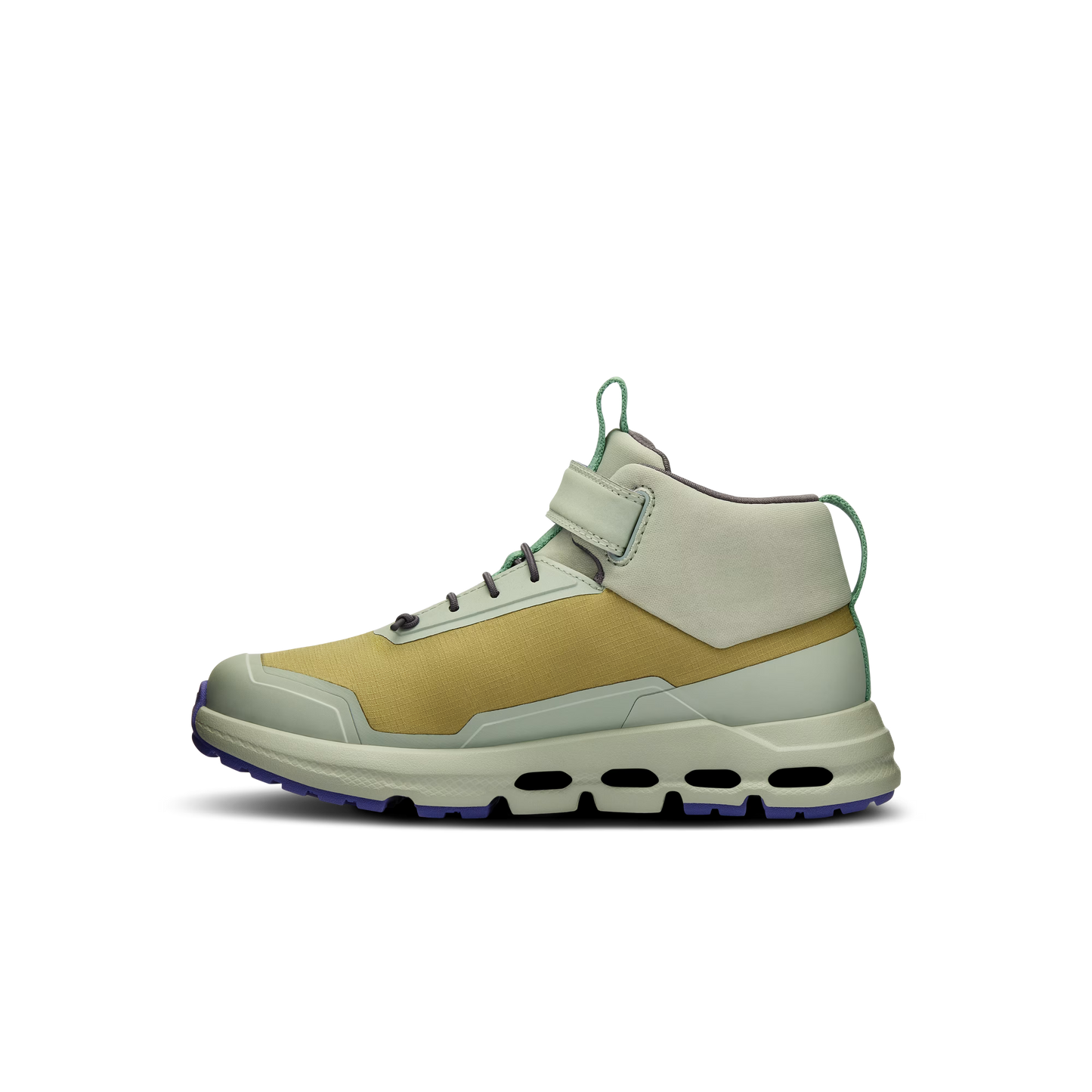 On Cloudhero Kids Mid Waterproof Shoe Safari | Mineral