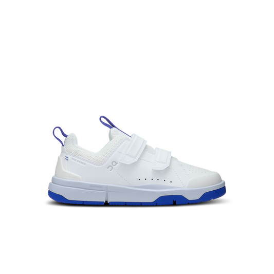 On The Roger Kids Lifestyle Shoe - White | Indigo