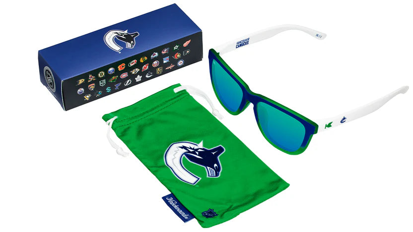 Knockaround - Premiums Sport Sunglasses Vancouver Canucks (Adult Size)