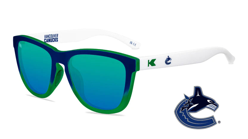 Knockaround - Premiums Sport Sunglasses Vancouver Canucks (Adult Size)