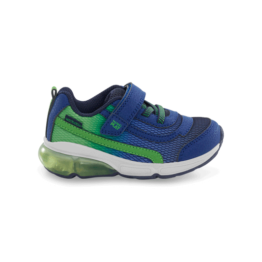 Stride Rite M2P Light-Up Surge Bounce Sneaker Navy WIDE