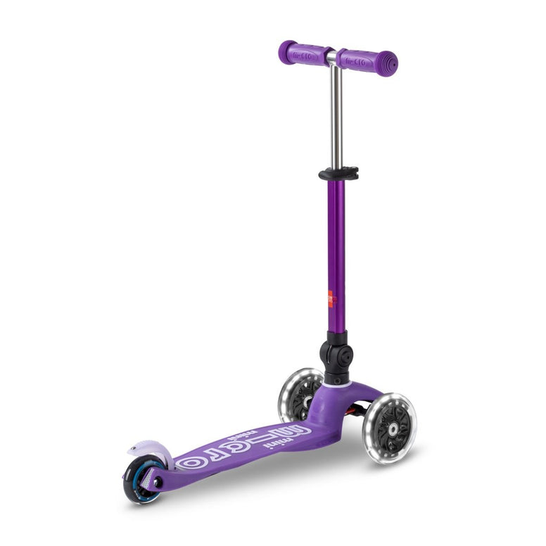 Micro Mini Deluxe Foldable LED Scooter Navy