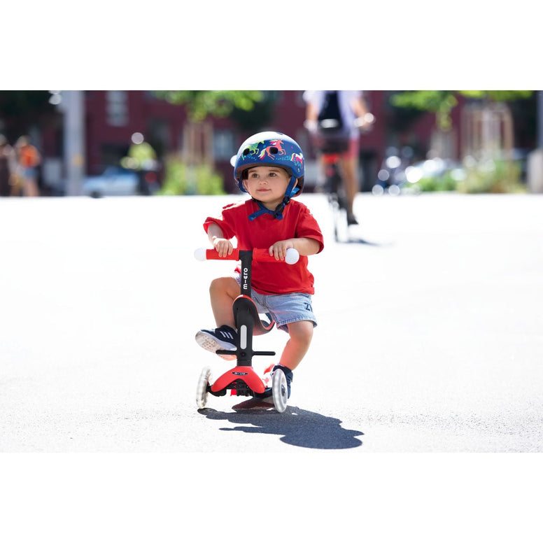 Micro Mini2Grow Magic LED Scooter - Sky Blue