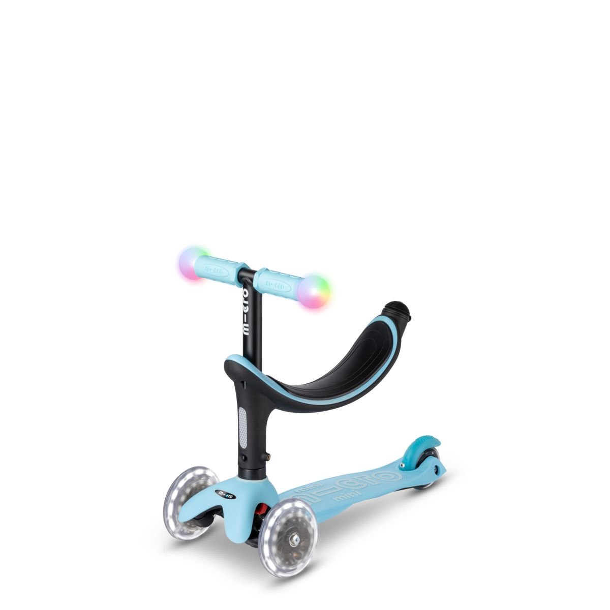 Micro Mini2Grow Magic LED Scooter - Sky Blue