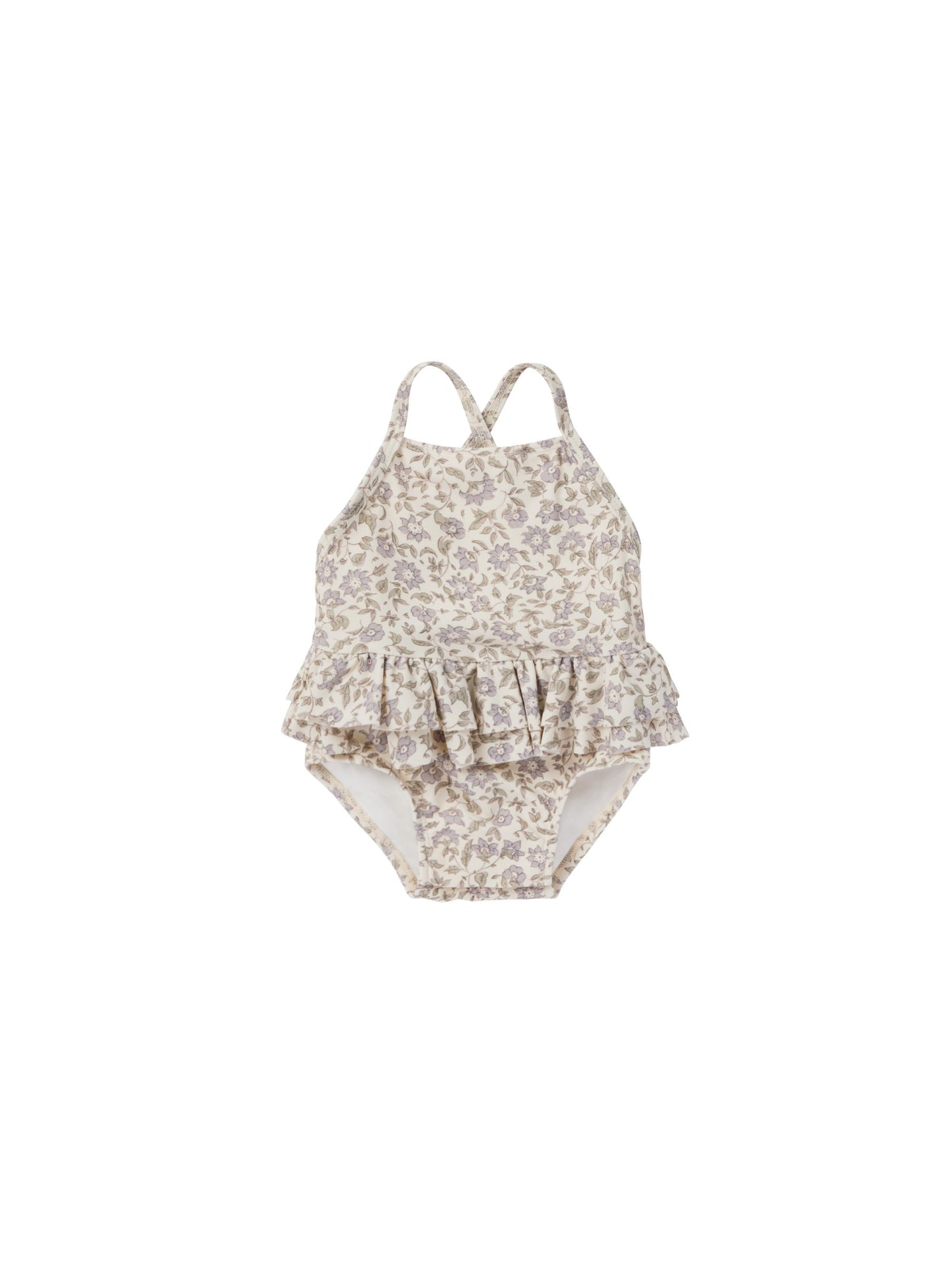 Quincy Mae - Ruffled One-Piece Swimsuit