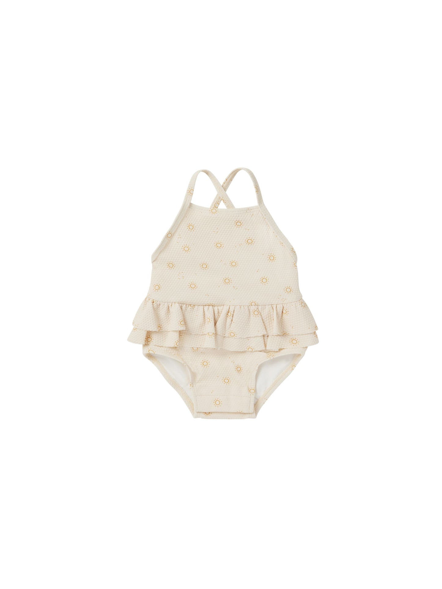 Quincy Mae - Ruffled One-Piece Swimsuit