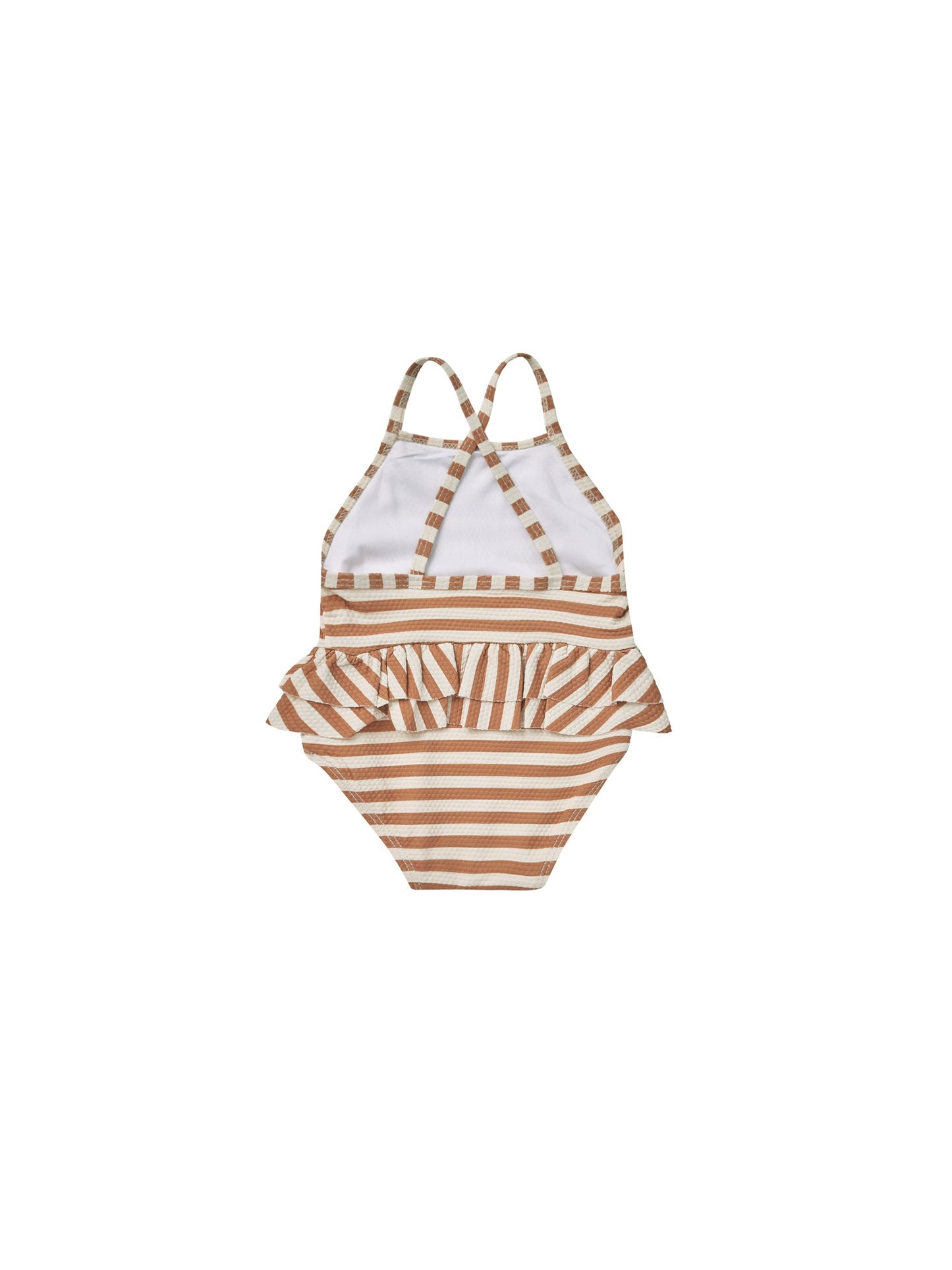 Quincy Mae - Ruffled One-Piece Swimsuit