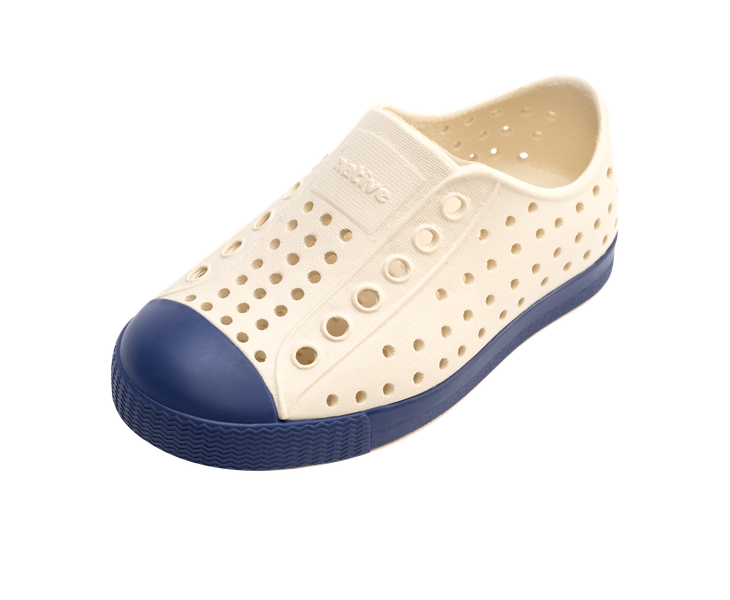 Native Shoes - Child Jefferson Slip On Sneaker - Bone White Series
