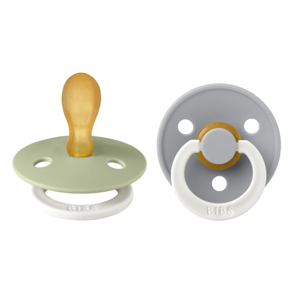 BIBS - Original Glow Latex Pacifier 2 pack