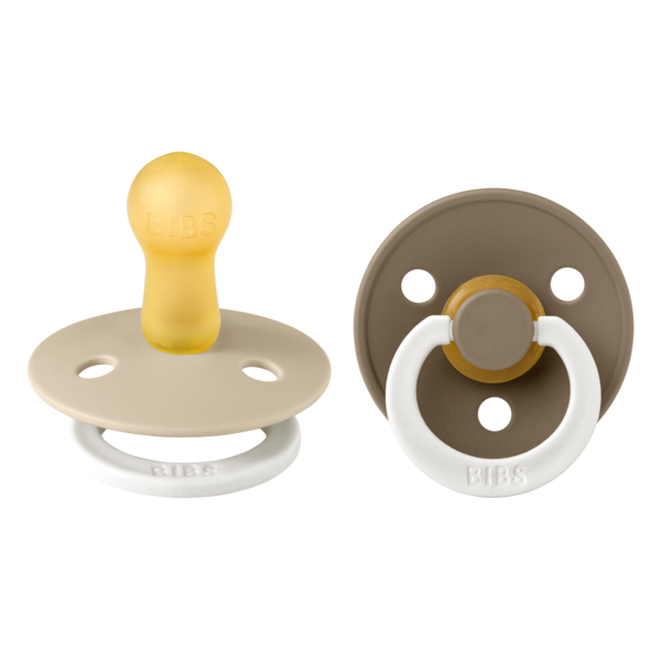 BIBS - Original Glow Latex Pacifier 2 pack