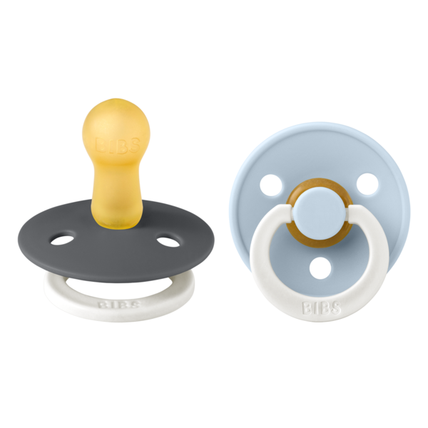 BIBS - Original Glow Latex Pacifier 2 pack