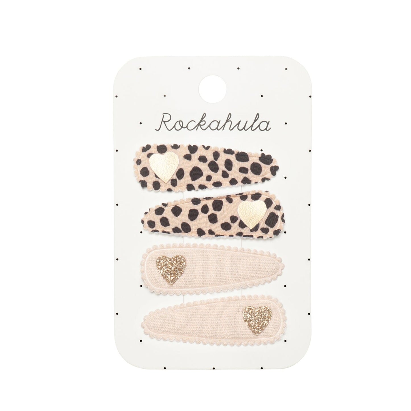 Rockahula - Leopard Fabric Clip Set
