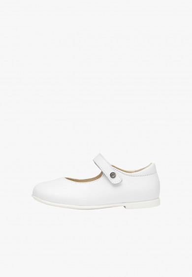 Naturino Darling Mary Jane Shoe - Calf White