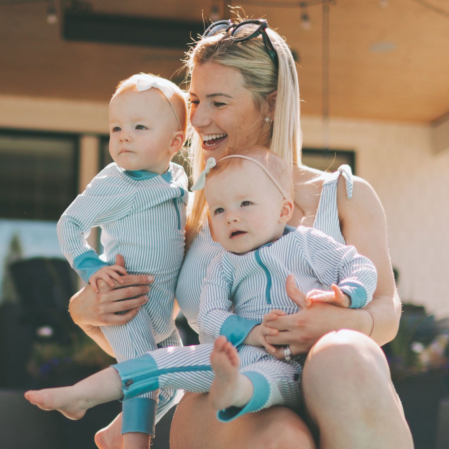 Honeysuckle Swim - Kids Full Body Sunsuit