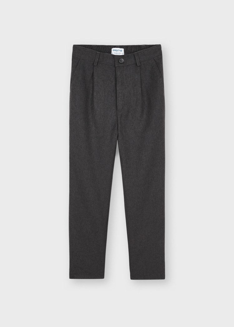 Mayoral - Gray Uniform School Long Trousers