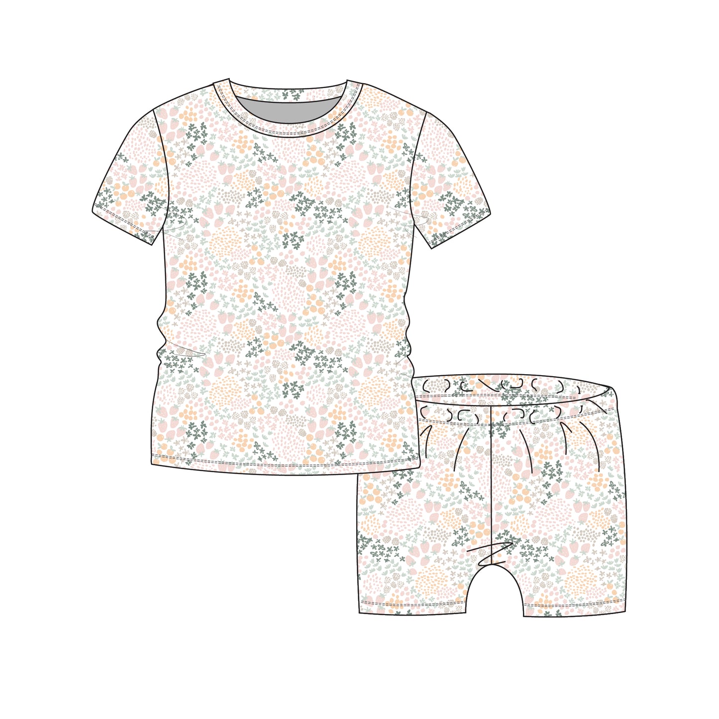 Coccoli - Cotton-Modal Short Pajama Sets