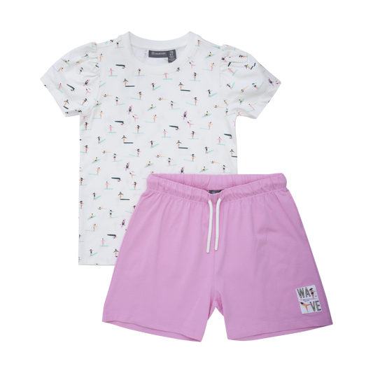 Color Kids - Activewear T-shirt & Shorts Set