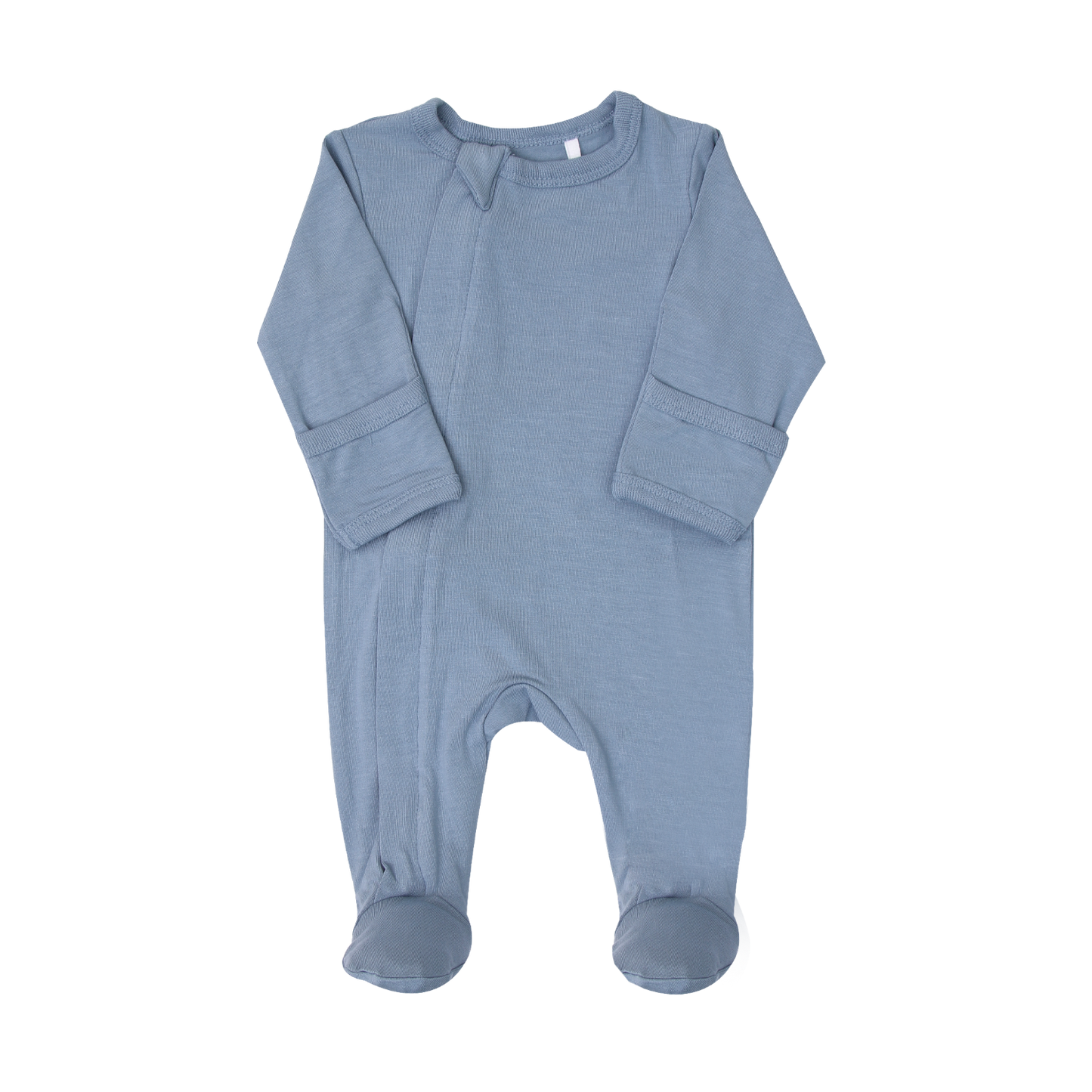 Coccoli - Cotton Modal Zipper Footie Bodysuit