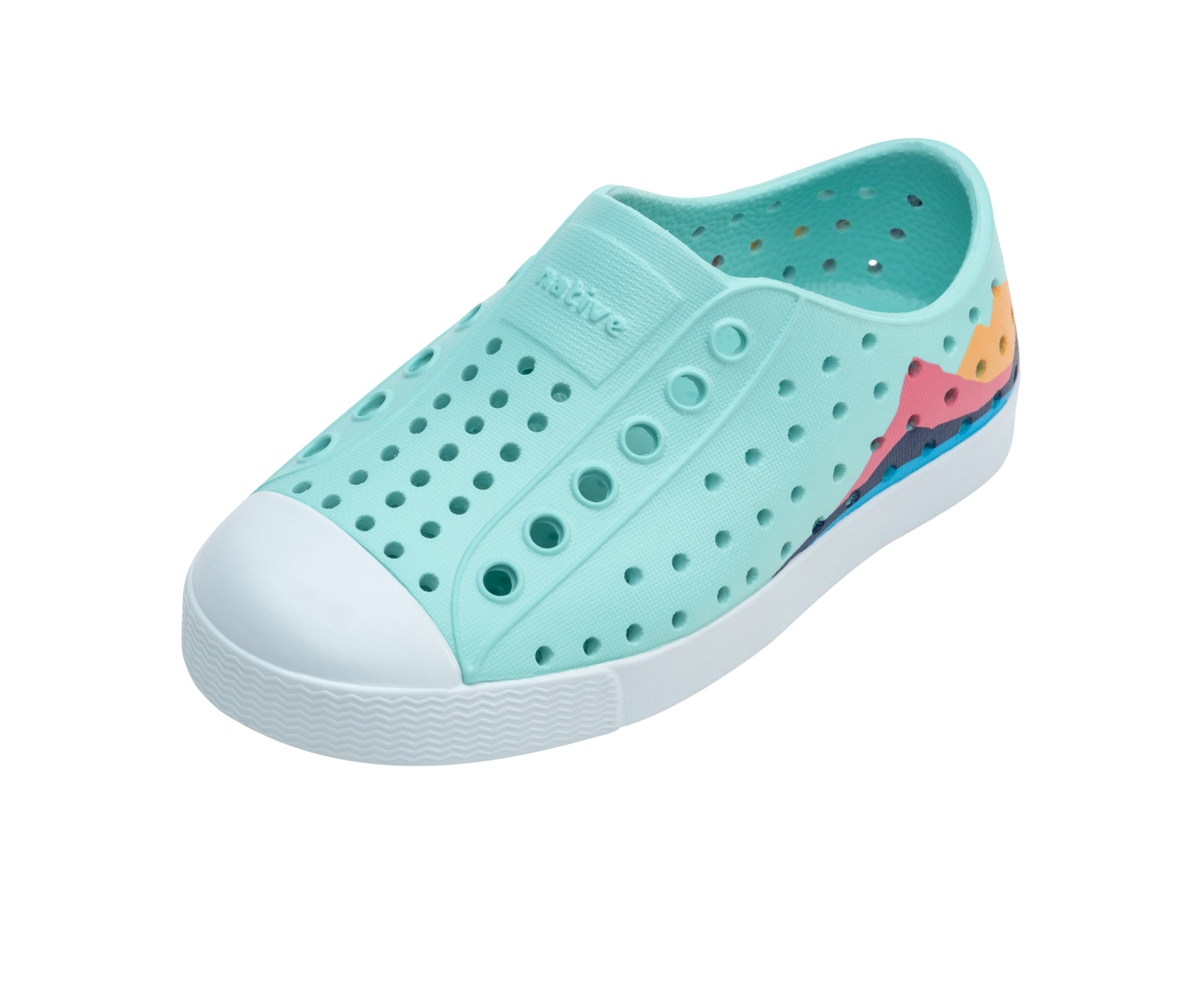 Native Shoes - Jefferson Child Slip On - Sugarlite Block Print