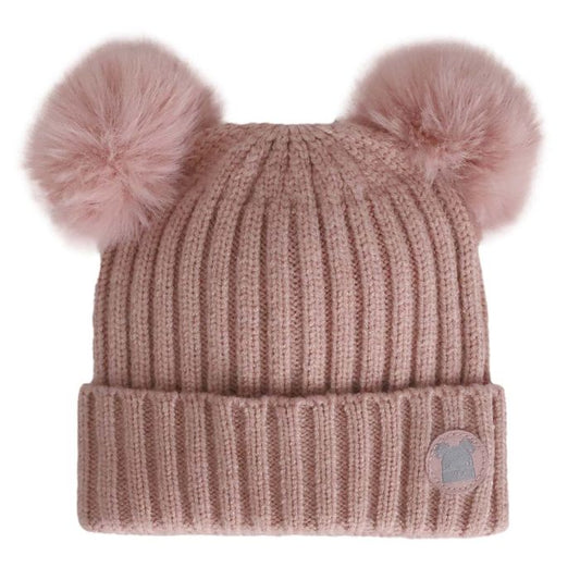 Calikids Knit Baby Hat - Mysty Rose