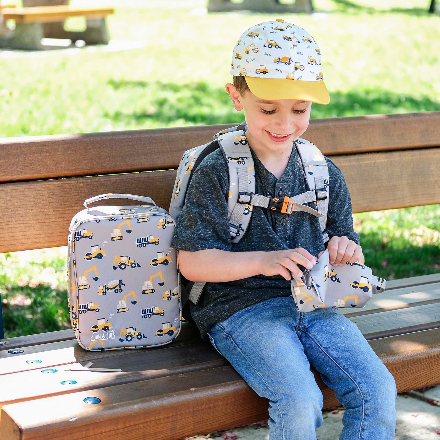 Jan & Jul - Kids Lunch Bag