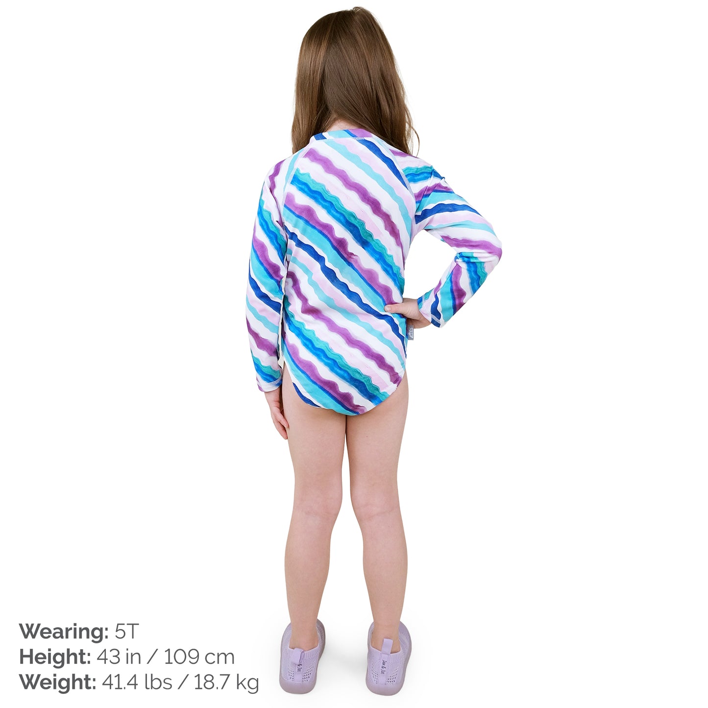 Jan & Jul - One Piece Long Sleeve Swimsuit