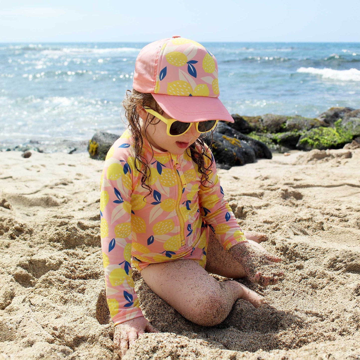 Jan & Jul - One Piece Long Sleeve Swimsuit