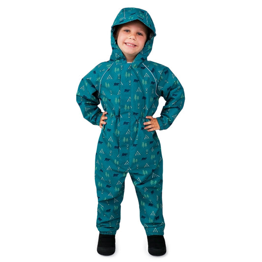 Jan & Jul - Kids Puddle-Dry Fleece Lined Waterproof Rainsuit