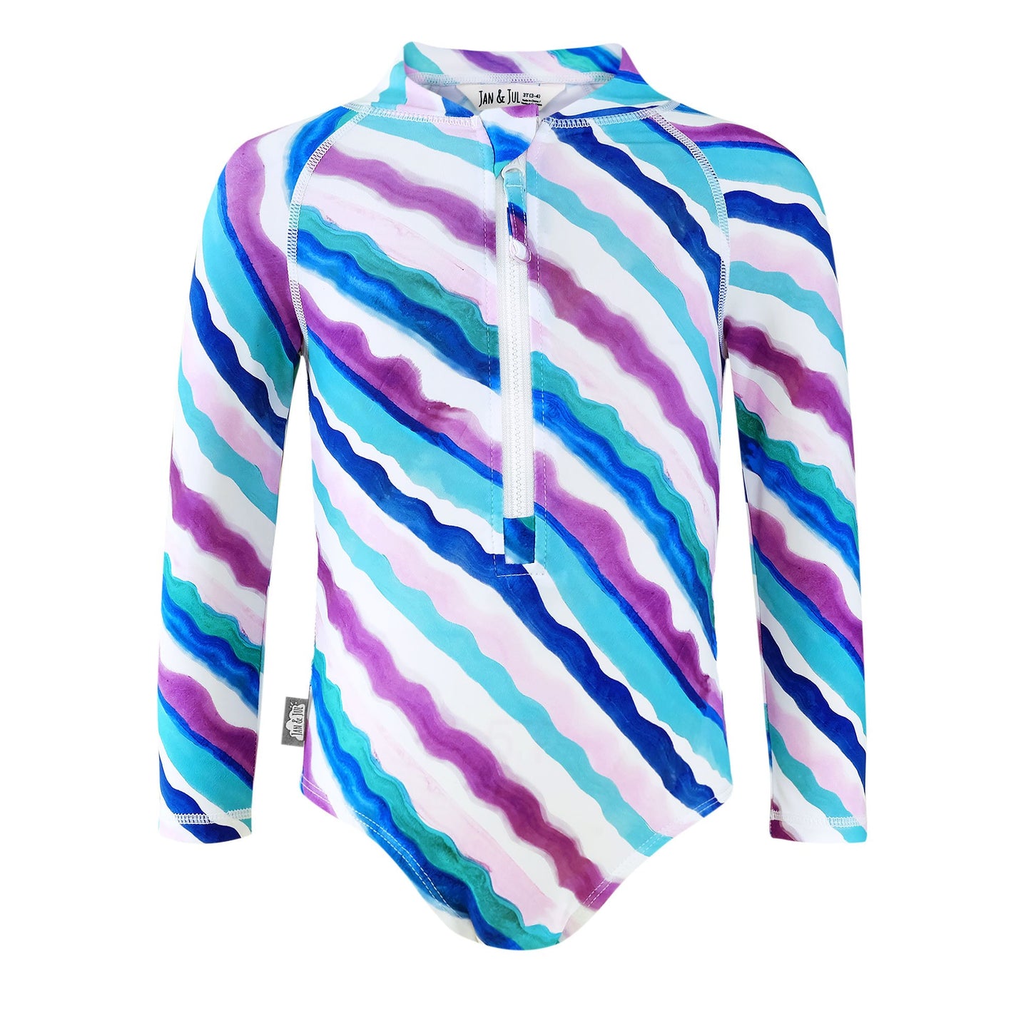 Jan & Jul - One Piece Long Sleeve Swimsuit