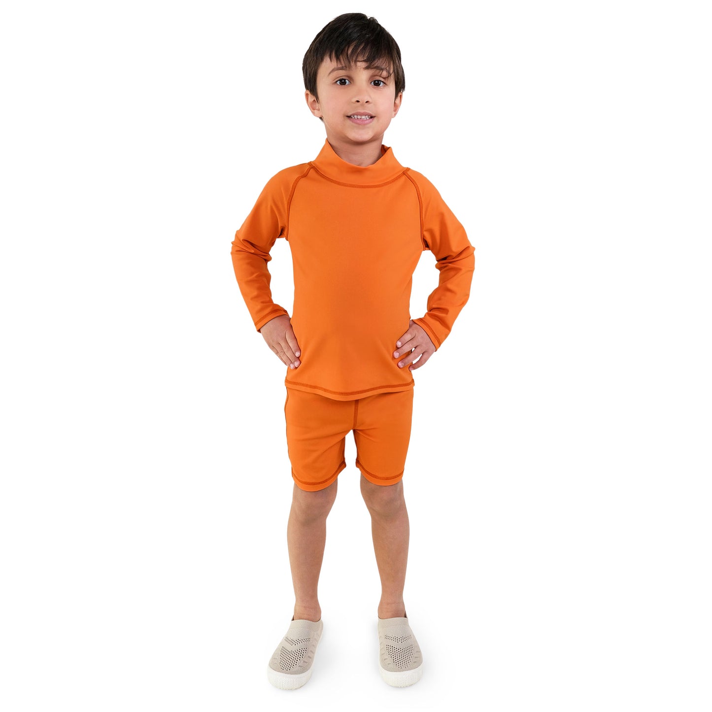 Jan & Jul - Kids UV Swim Trunks