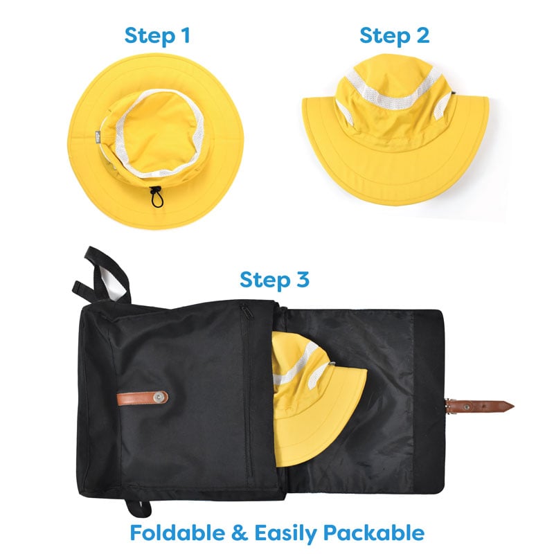 Jan & Jul - Adult Packable Hiking Hats