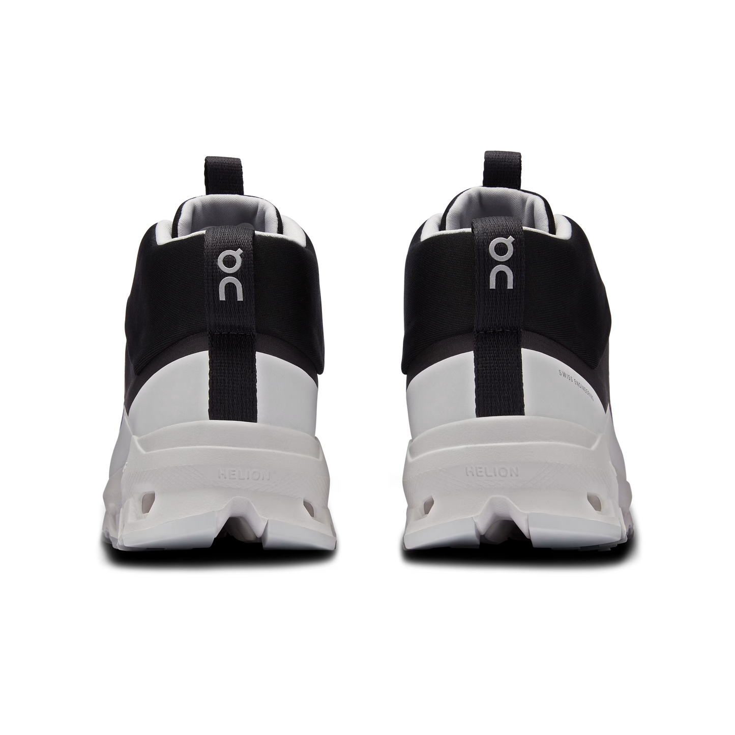 On Cloudhero Youth Mid Waterproof Shoe Black | White