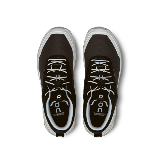On Cloudhero Youth Mid Waterproof Shoe Black | White