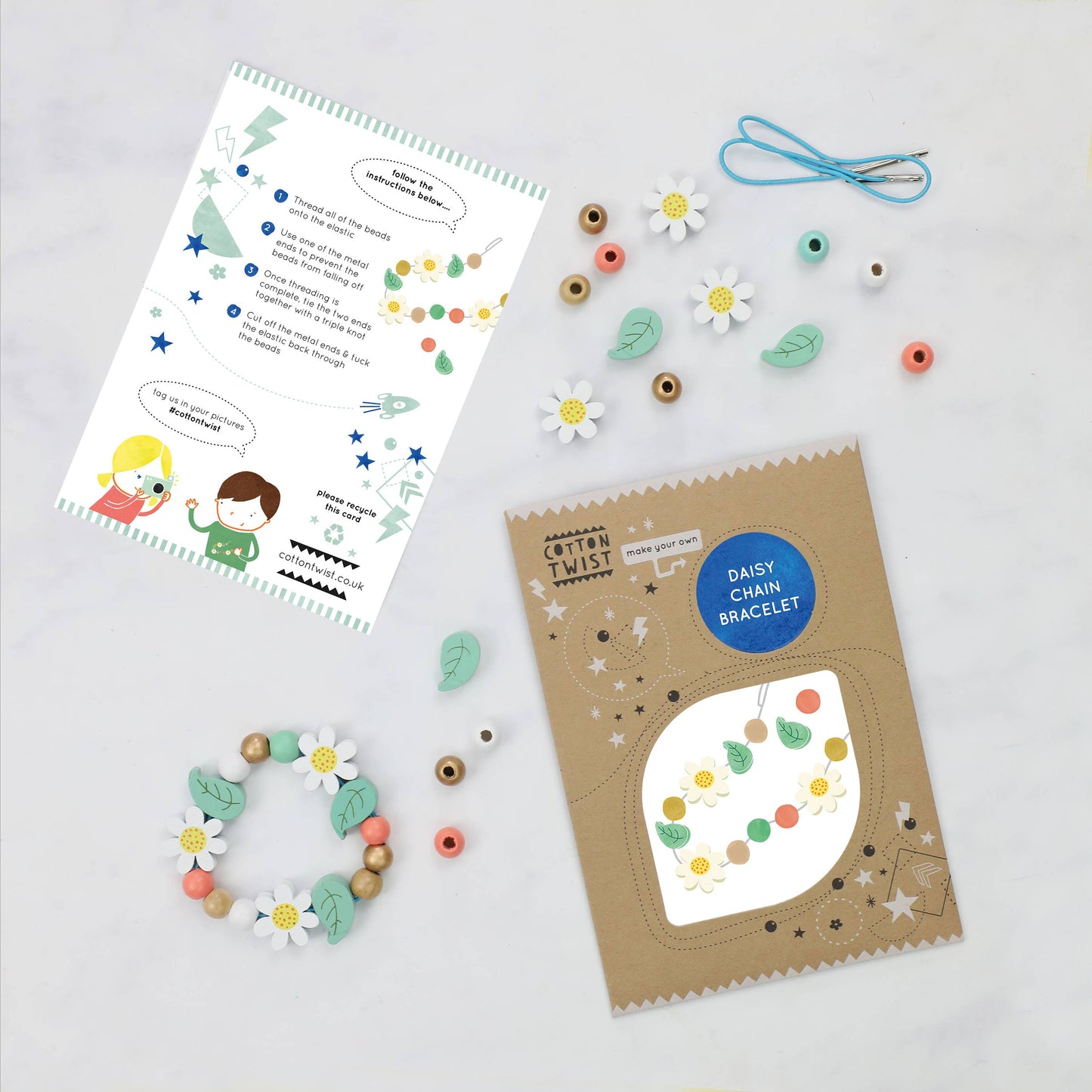 Cotton Twist: Make Your Own Daisy Chain Bracelet
